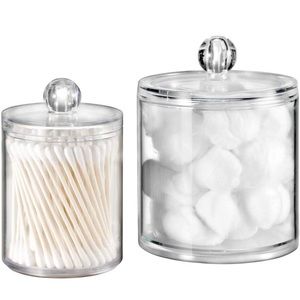 Bathroom Organizers • jars / canister holders • set of two